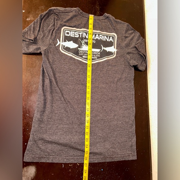 Destin Marina grey unisex t-shirt size medium - Picture 11 of 11